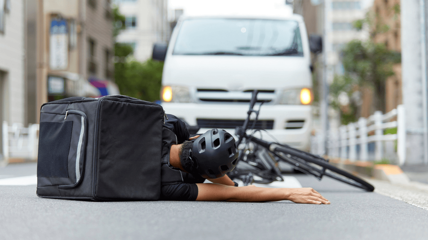 Accidente in itinere - camino al trabajo